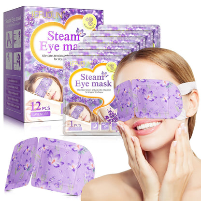 Disposable Eye Mask Steam Heating SPA Relaxing Eye - Babazayed