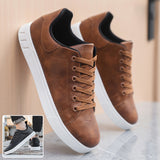 Lace-up Flat Shoes Men's Fashion Casual Shoes
