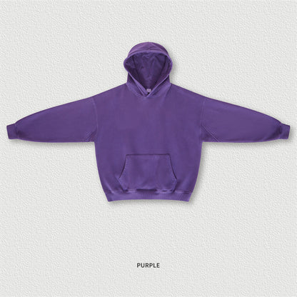 Old Plush Hoodie Washed In Autumn And Winter