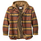 Thickened Cotton Padded Plaid Long Sleeve Loose Hooded Jacket