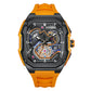 Three-Dimensional Hollow Waterproof Luminous Sports Multifunction Quartz Watch