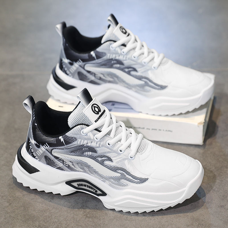 Spring Student Sports Casual Mesh Clunky Versatile Trendy Shoes Breathable Shoes Men