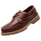 First Layer Cowhide Low Top Classic British Casual Pumps Men