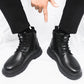 Black Martin Boots Male British Style Working Boots
