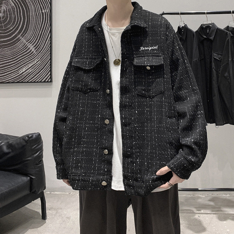 Casual Loose And Handsome Coat Spring And Autumn Hong Kong Style