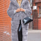 Fashionable Thickened Long Plush Women's Coat
