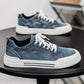 Men's Korean-style Fashion Plus Size Low-top Casual Denim All-matching Sneakers