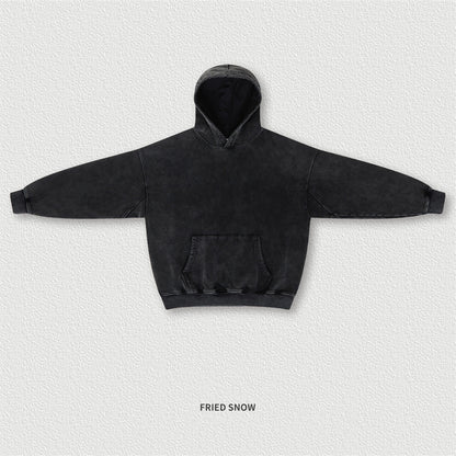 Old Plush Hoodie Washed In Autumn And Winter