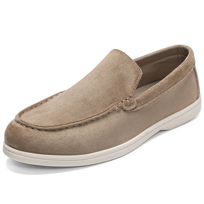 Slip-on Suede Loafers Shoe Cover Lazy Feet