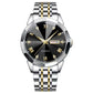 Business Men's Watch Double Calendar High-grade Quartz