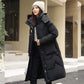 Detachable Hat Women's Mid-length Thickened Women's Coat