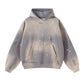 Splash-ink Washed Damaged Thickened Hoodie Sweater For Men And Women