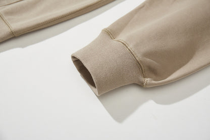 Men's Fashion Casual Embroidered Hooded Sweatshirt