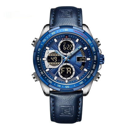 Men's Stainless Steel Strap Multi - function Watch - Babazayed