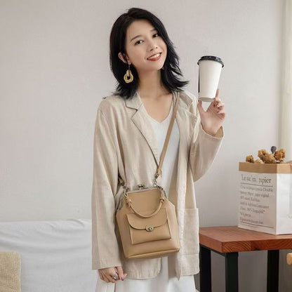 New Women's Large Capacity Leather Bag - Babazayed