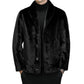 Padded Coat Fur Integrated Double - sided Top - Babazayed