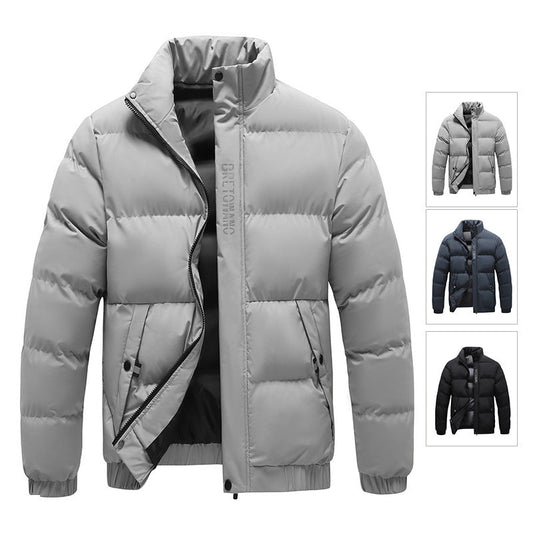 Winter Men's Warm Padded Down Jacket - Babazayed