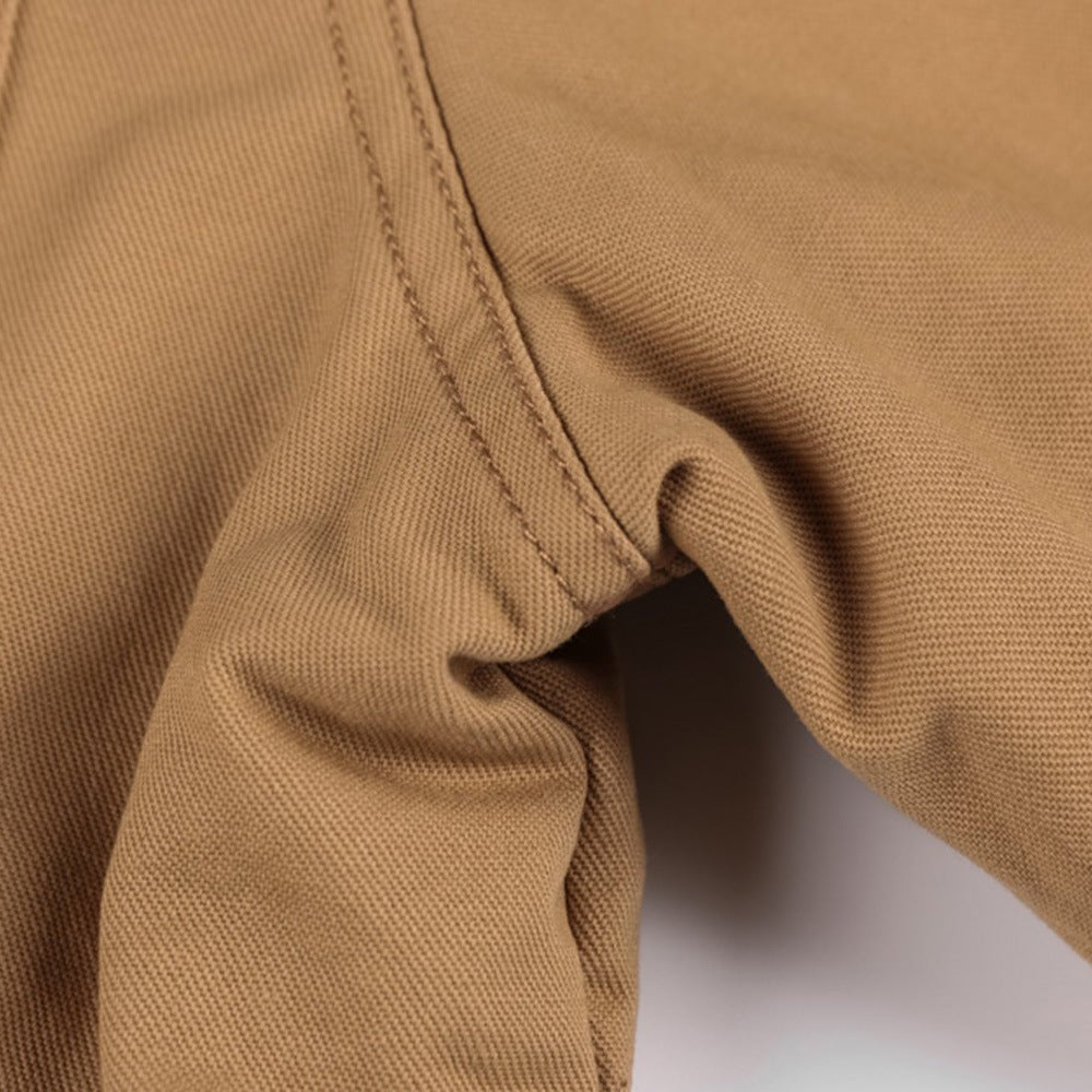 Winter Zip - up Coat Warm Thickened Detachable Hooded Jacket Multi - pocket Button Drawstring Long Sleeve Tops Men's Cargo Clothing - Babazayed